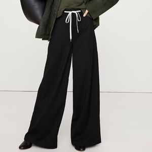 Banana Republic HIGH-RISE WIDE-LEG ITALIAN WOOL PANT (NWT)